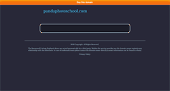Desktop Screenshot of pandaphotoschool.com